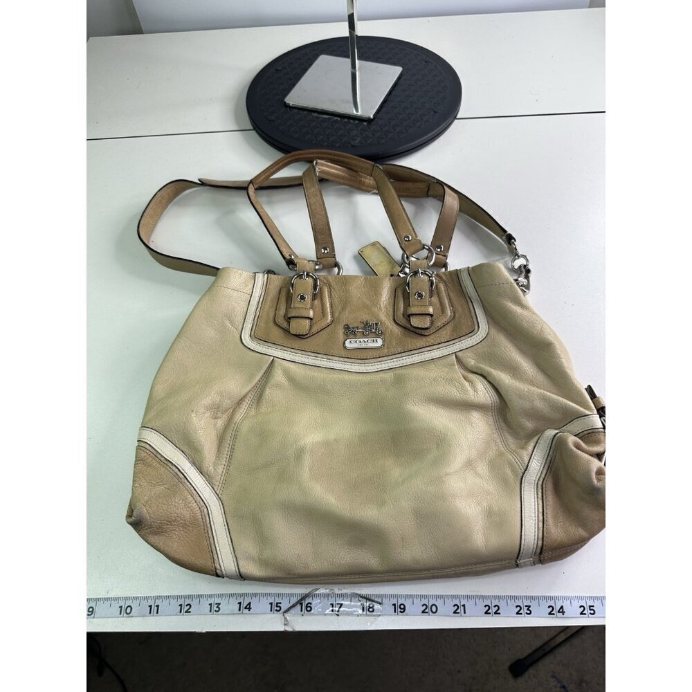 Coach Madison Spectator Leather Carryall Bag 14626.